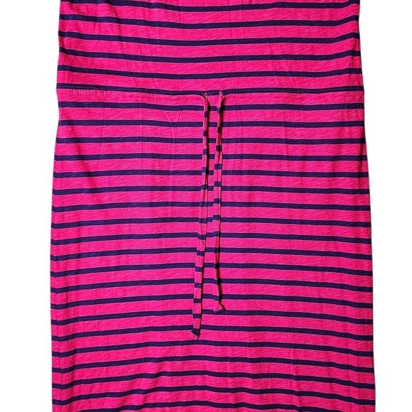 Pink and Purple Striped Maxi Dress - Picture 4 of 6